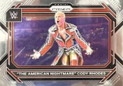 The American Nightmare' Cody Rhodes #1 Wrestling Cards 2023 Panini Prizm WWE