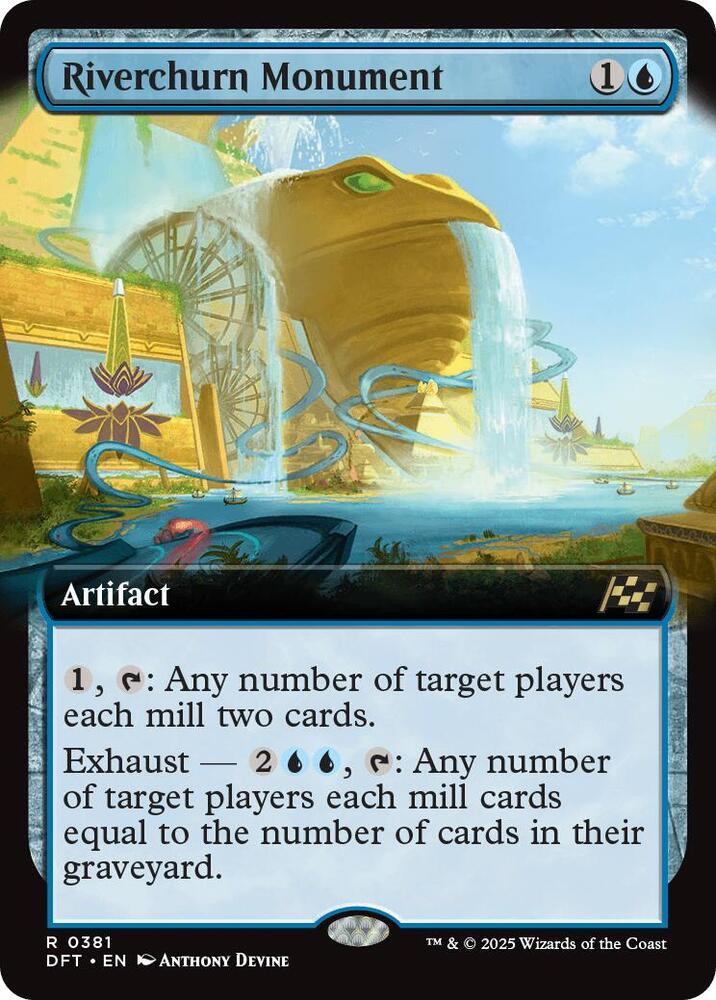 Riverchurn Monument [Foil] (Magic Aetherdrift)
