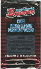 Wrapper | Eric Milton Baseball Cards 2002 Bowman