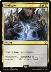 Vindicate [Foil] #330 Magic Final Fantasy Commander Prices