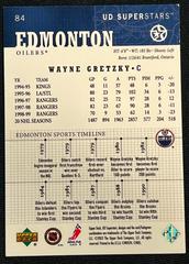 Back | Wayne Gretzky Hockey Cards 2003 Upper Deck Superstar Spotlight