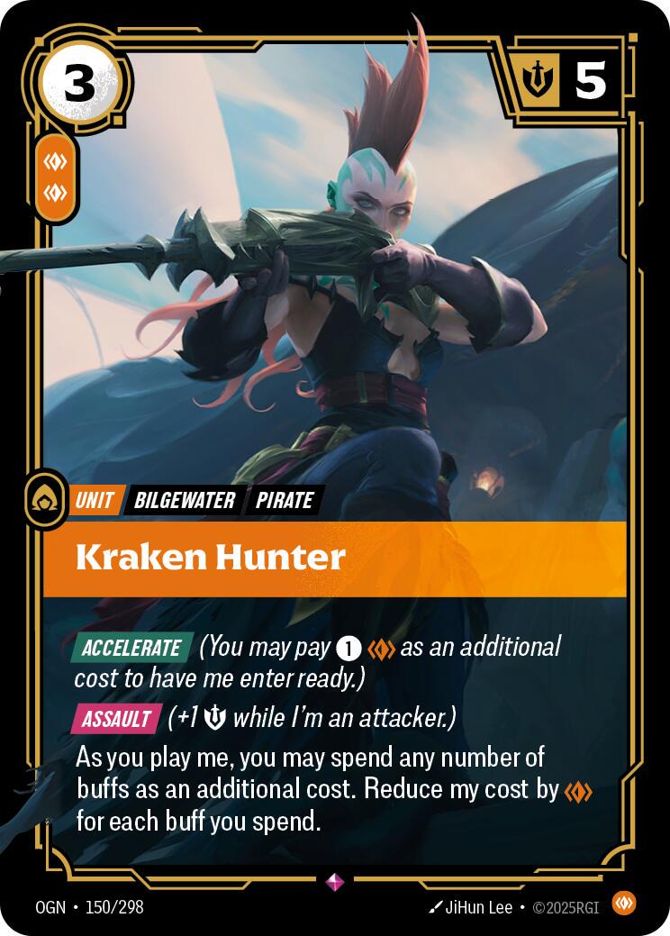 Kraken Hunter front