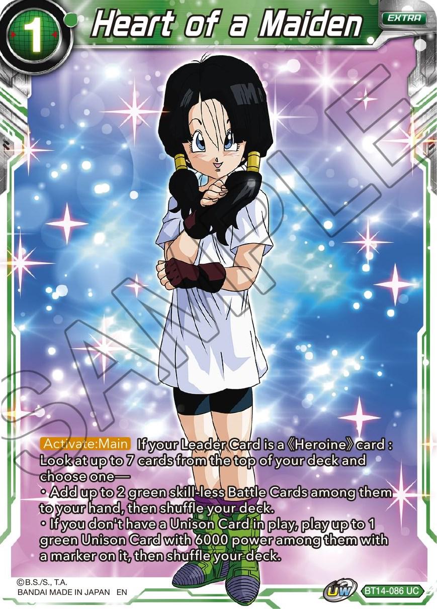 Heart of a Maiden BT14-086 Dragon Ball Super Cross Spirits