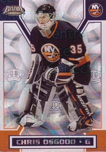 Chris Osgood #108 2002 Pacific Exclusive Hockey