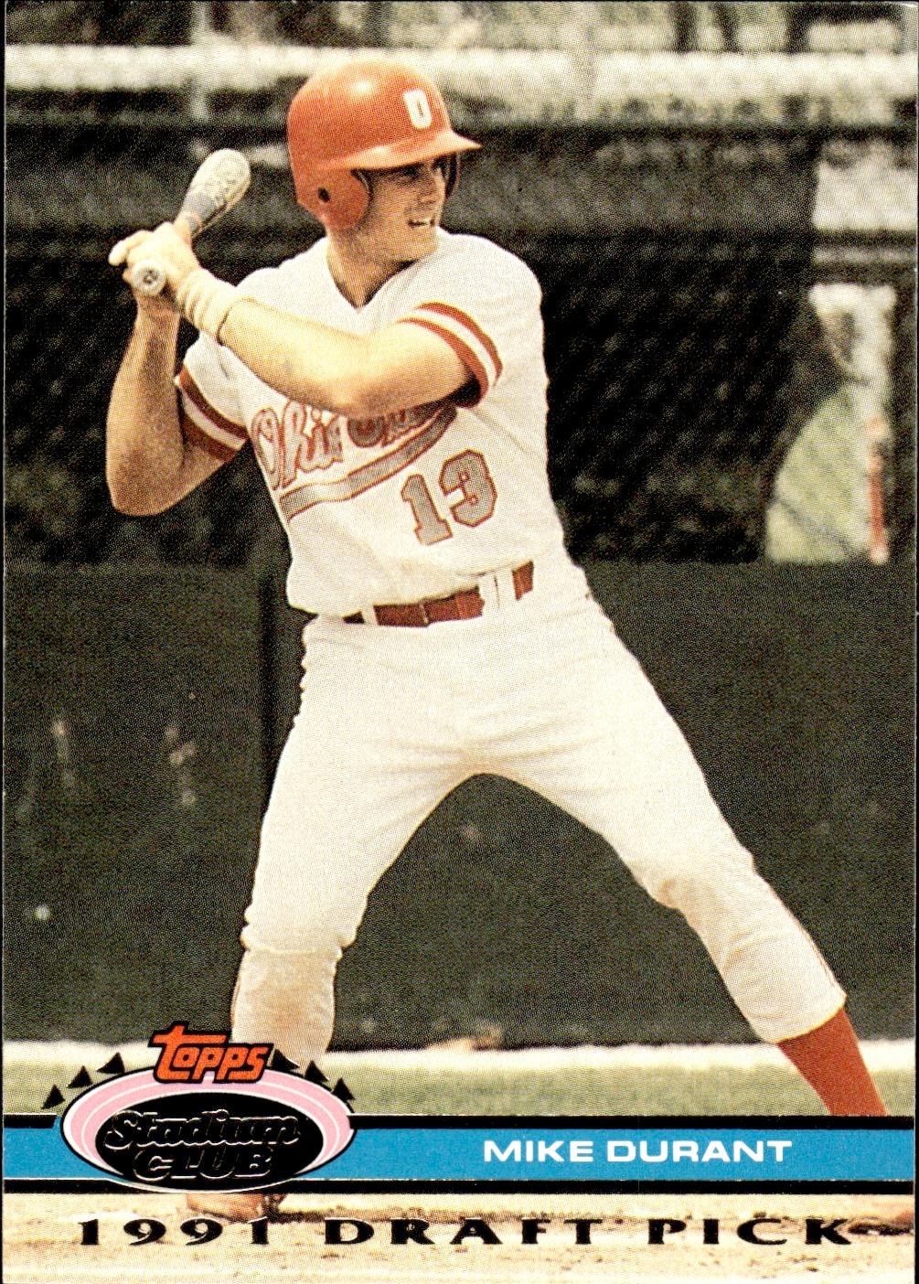 Mike Durant #40 Baseball Cards 1992 Stadium Club Skydome