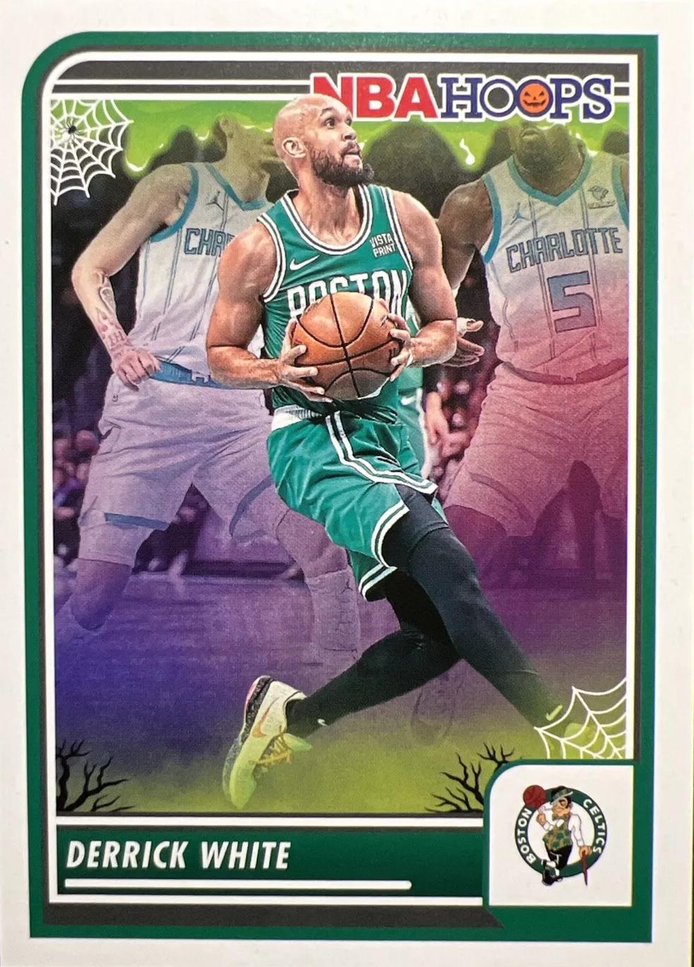 Derrick White #159 Basketball Cards 2023 Panini Haunted Hoops