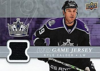 Kyle Calder #GJ2-KC 2008-09 Upper Deck Hockey UD Game Jerseys