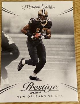 Marques Colston #218 Football Cards 2024 Panini Prestige