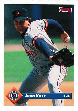 John Kiely #203 Baseball Cards 1993 Donruss