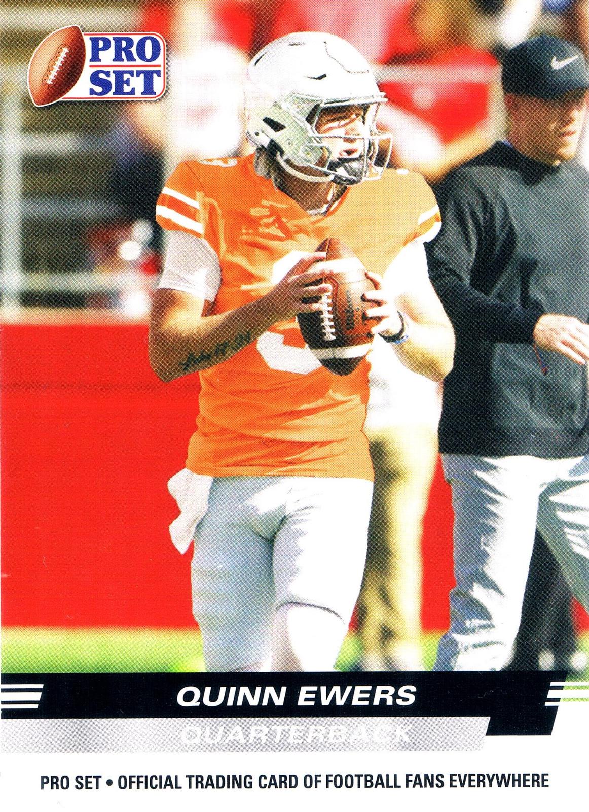 Quinn Ewers #PS-03 2022 Pro Set Draft Football