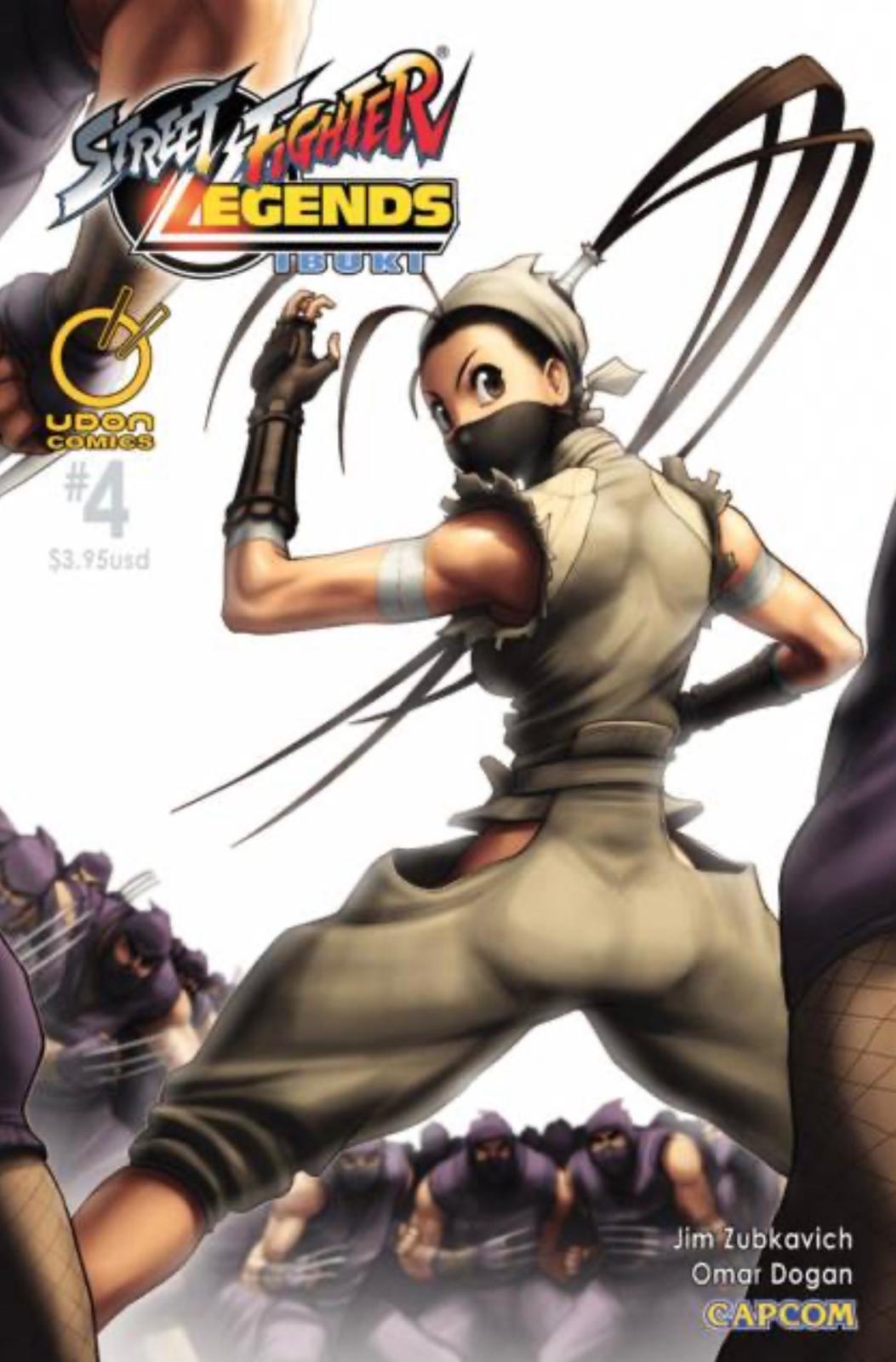 Street Fighter Legends: Ibuki #4 (2010) Comic Books Street Fighter Legends