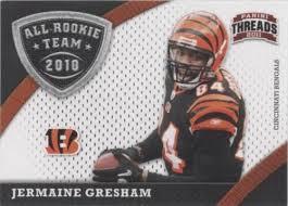 Jermaine Gresham #4 Football Cards 2011 Panini Threads All Rookie Team