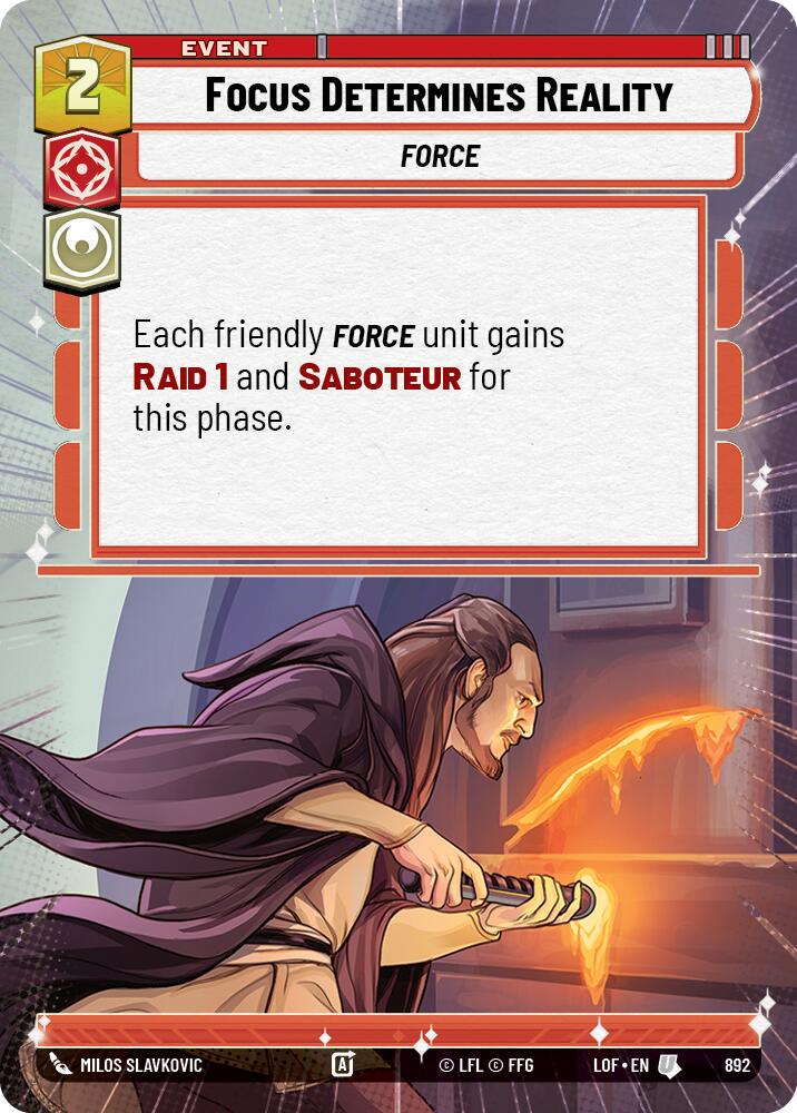 Focus Determines Reality [Hyperspace Foil] #892