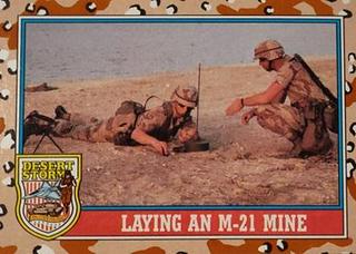 LAYING AN M-21 MINE