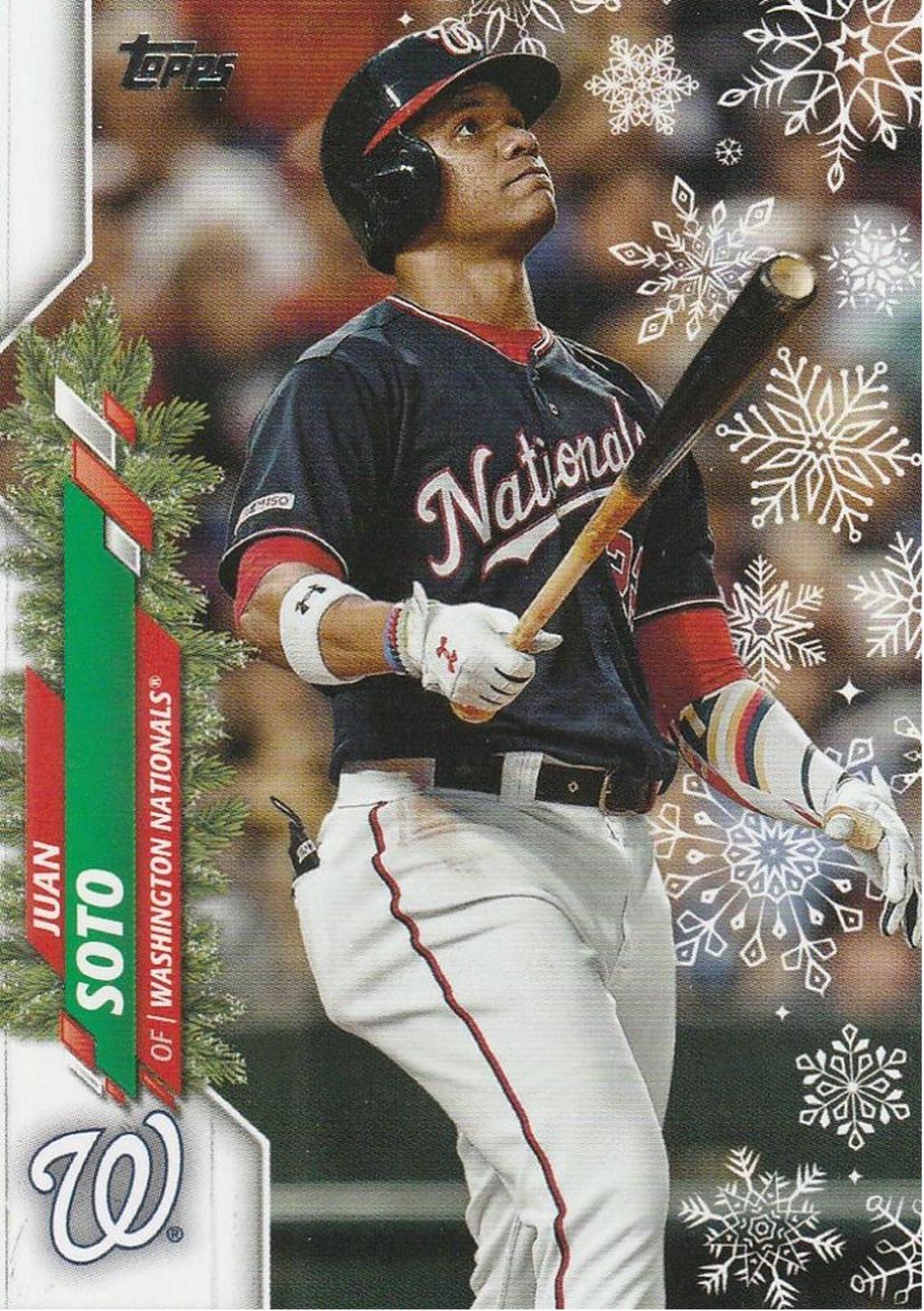 Juan Soto #HW196 2020 Topps Holiday Baseball