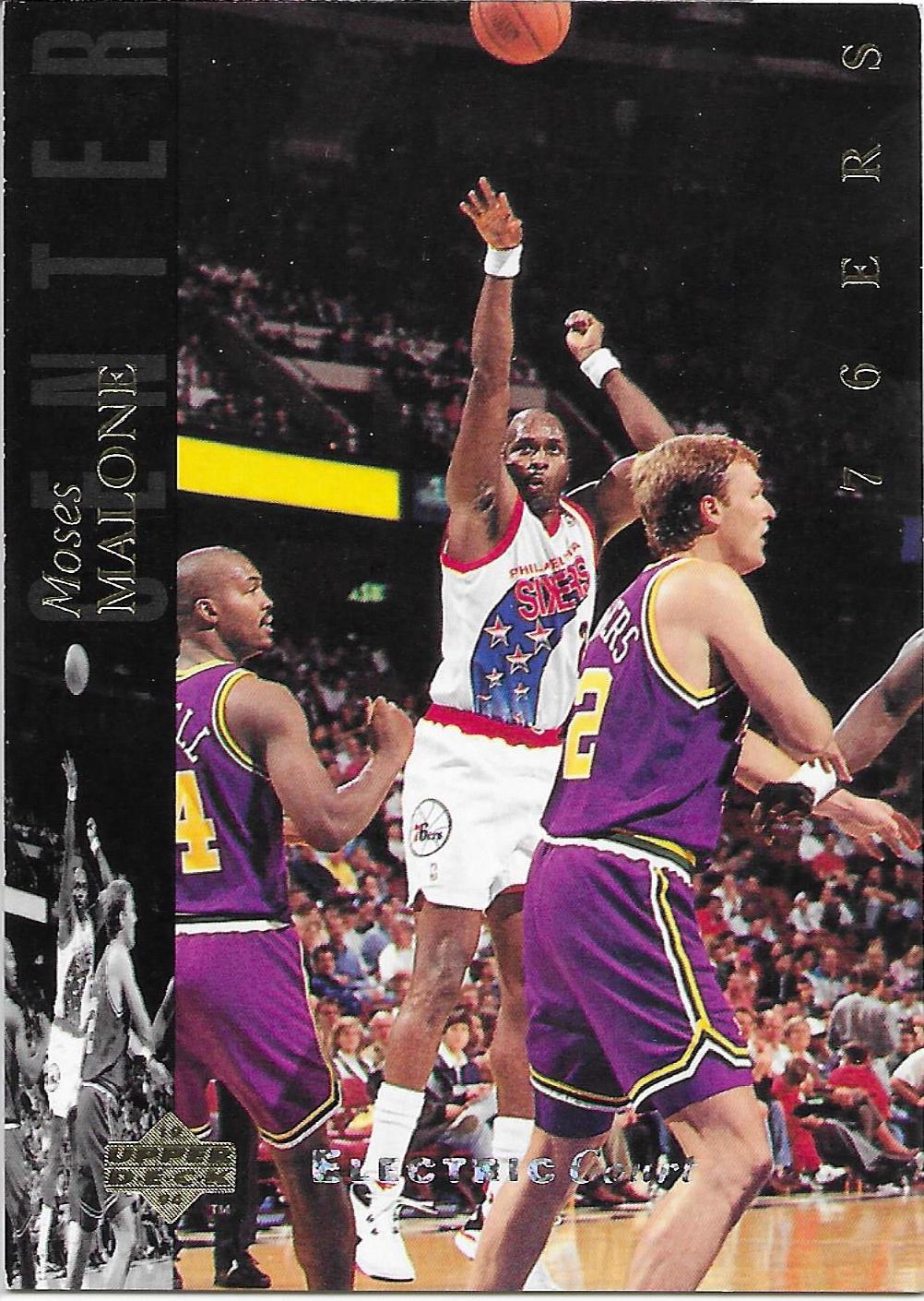 Moses Malone #120 1993 Upper Deck Se Basketball