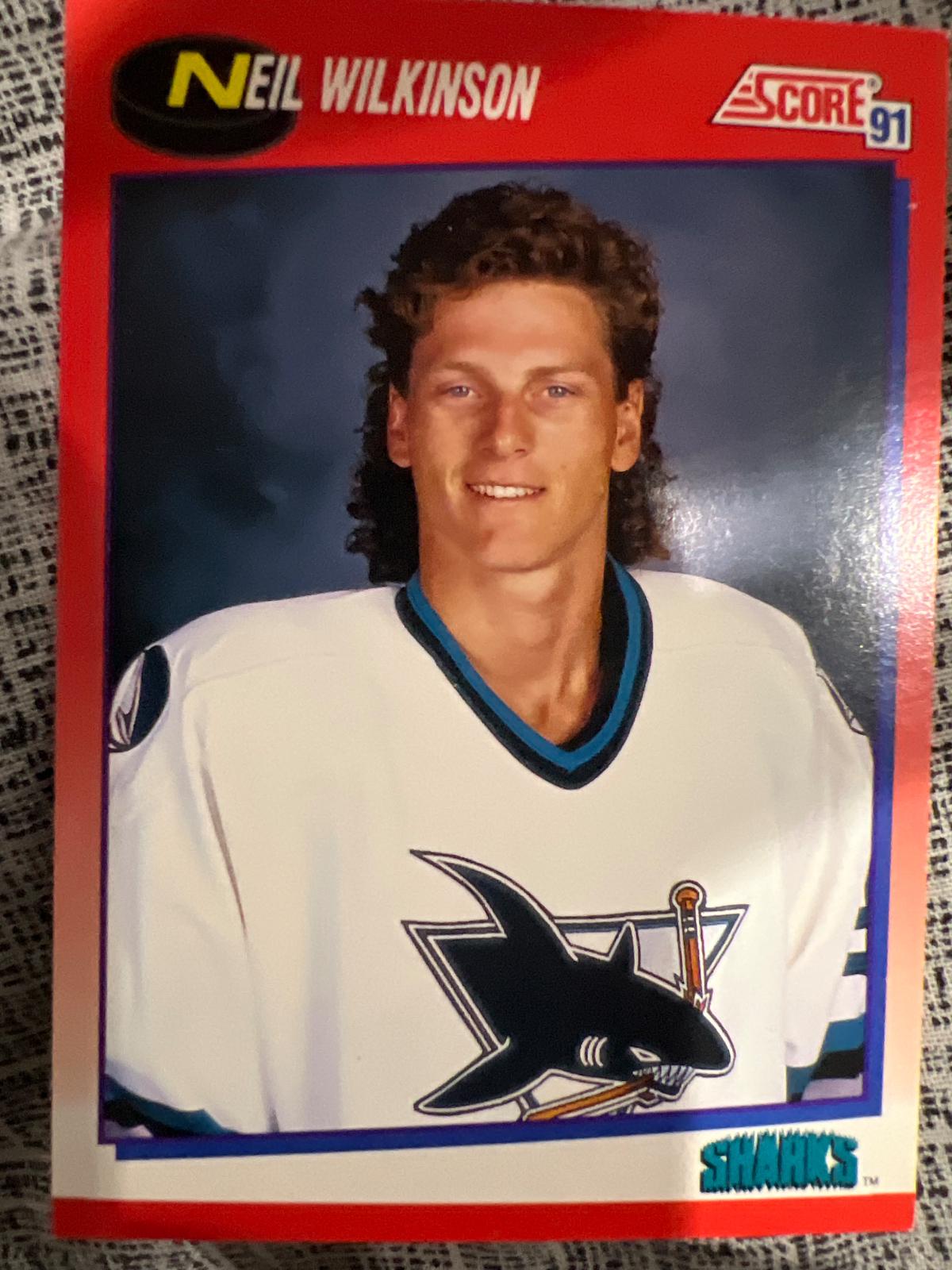 Neil Wilkinson #328 Hockey Cards 1991 Score Canadian