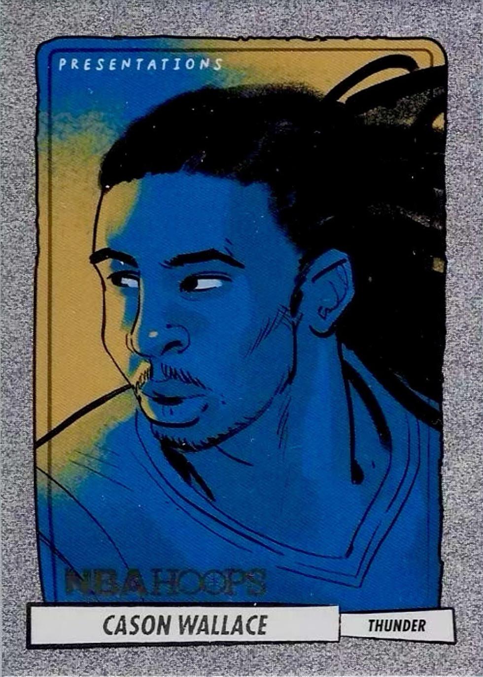 Cason Wallace #13 Basketball Cards 2023 Panini Hoops Presentations