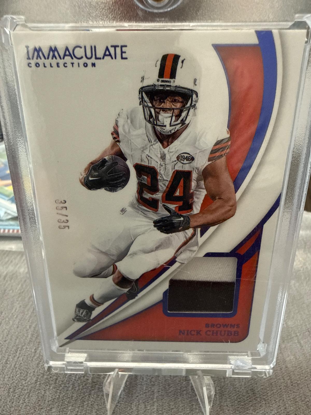 Nick Chubb [Blue] #77