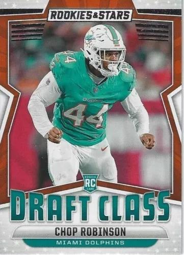Chop Robinson #DC-CRN Football Cards 2024 Panini Rookies & Stars Draft Class