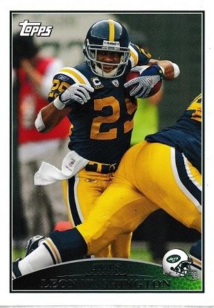 Leon Washington #37 Football Cards 2009 Topps