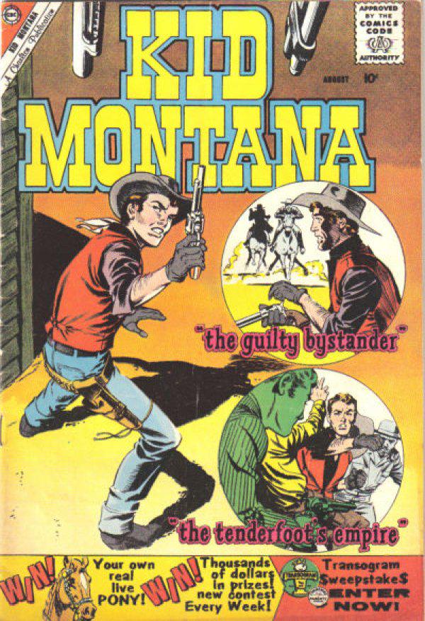 Kid Montana #24 (1960) Comic Books Kid Montana