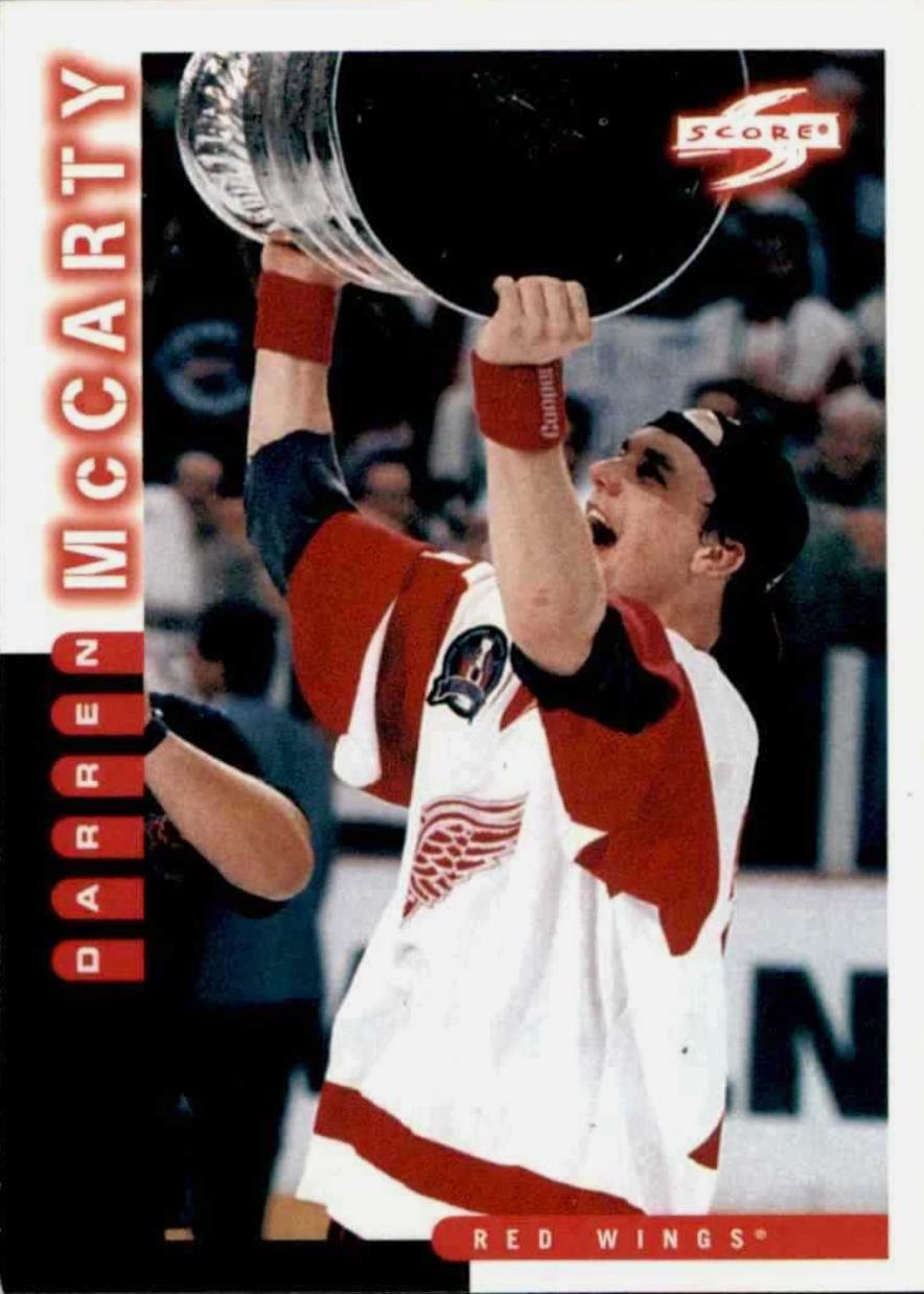Darren McCarty #190 1997-98 Score Hockey