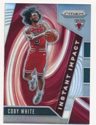 Coby White #6 Basketball Cards 2019 Panini Prizm Instant Impact