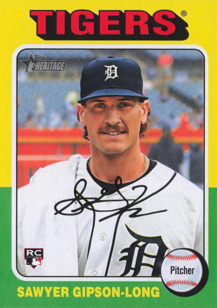 2024 Topps Heritage Sawyer Gipson-Long #644 card