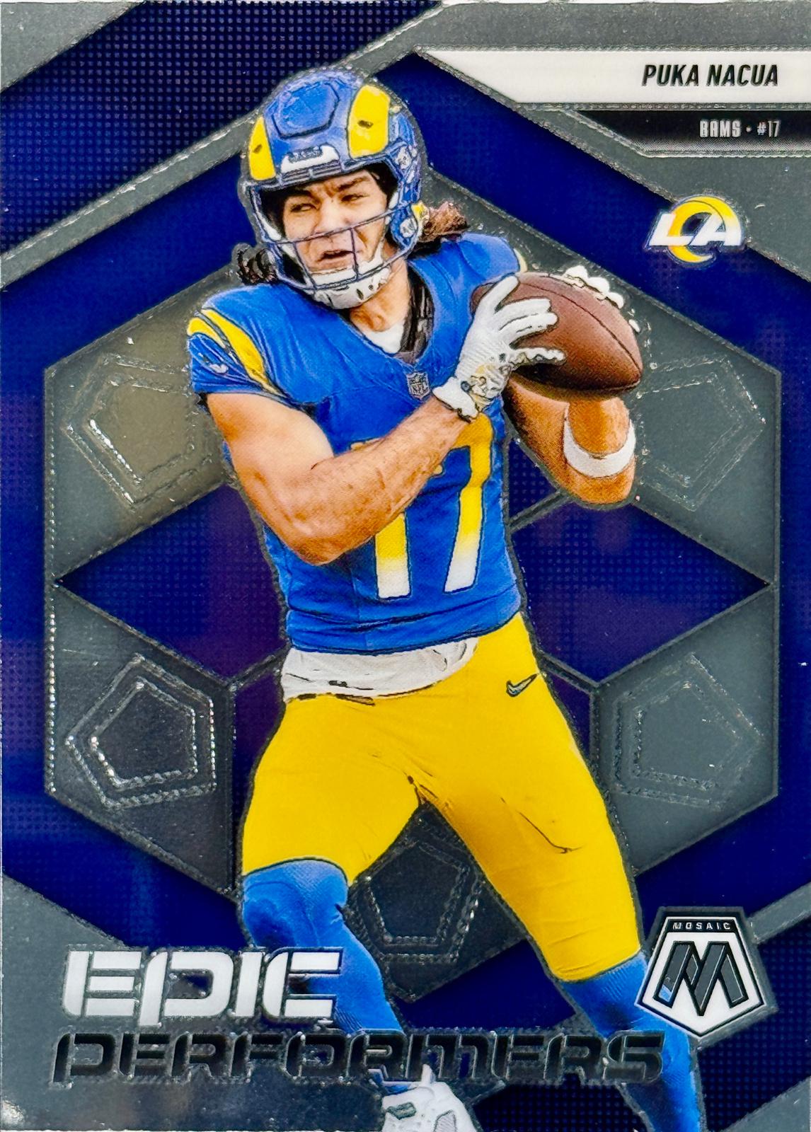 Puka Nacua #7 Prices | 2025 Panini Mosaic Epic Performers