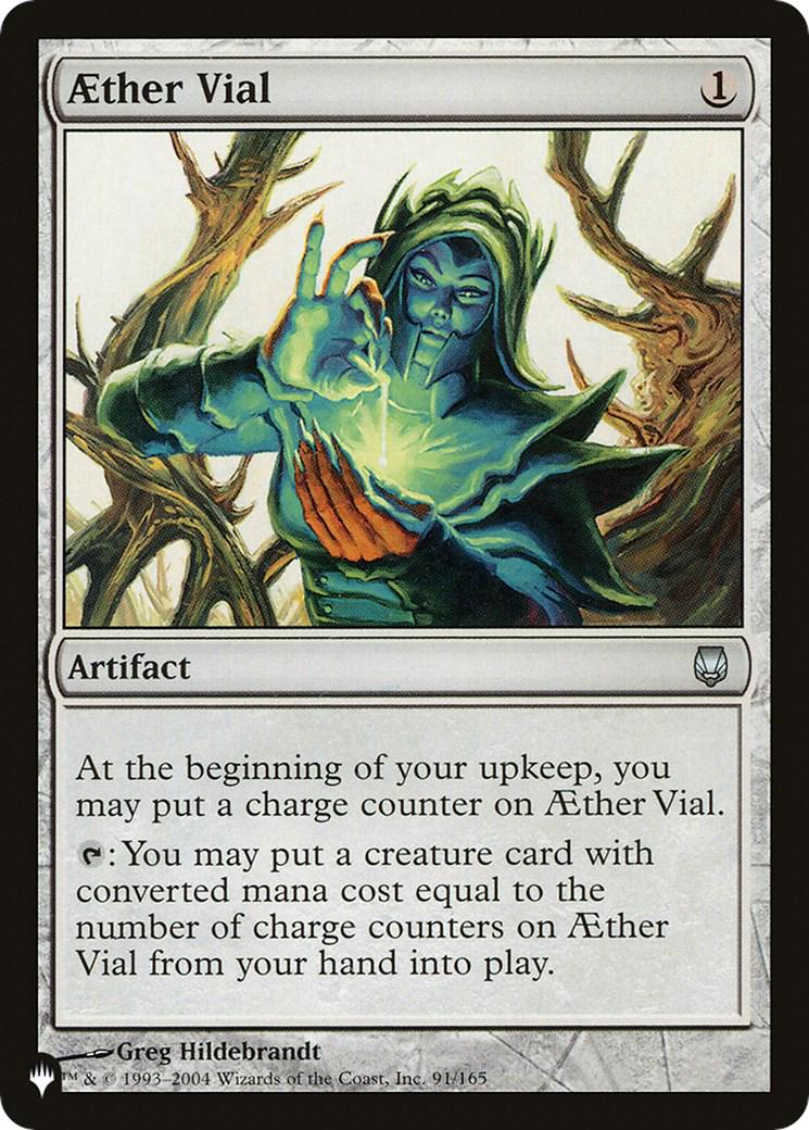 Aether Vial #91 Magic The List Reprints