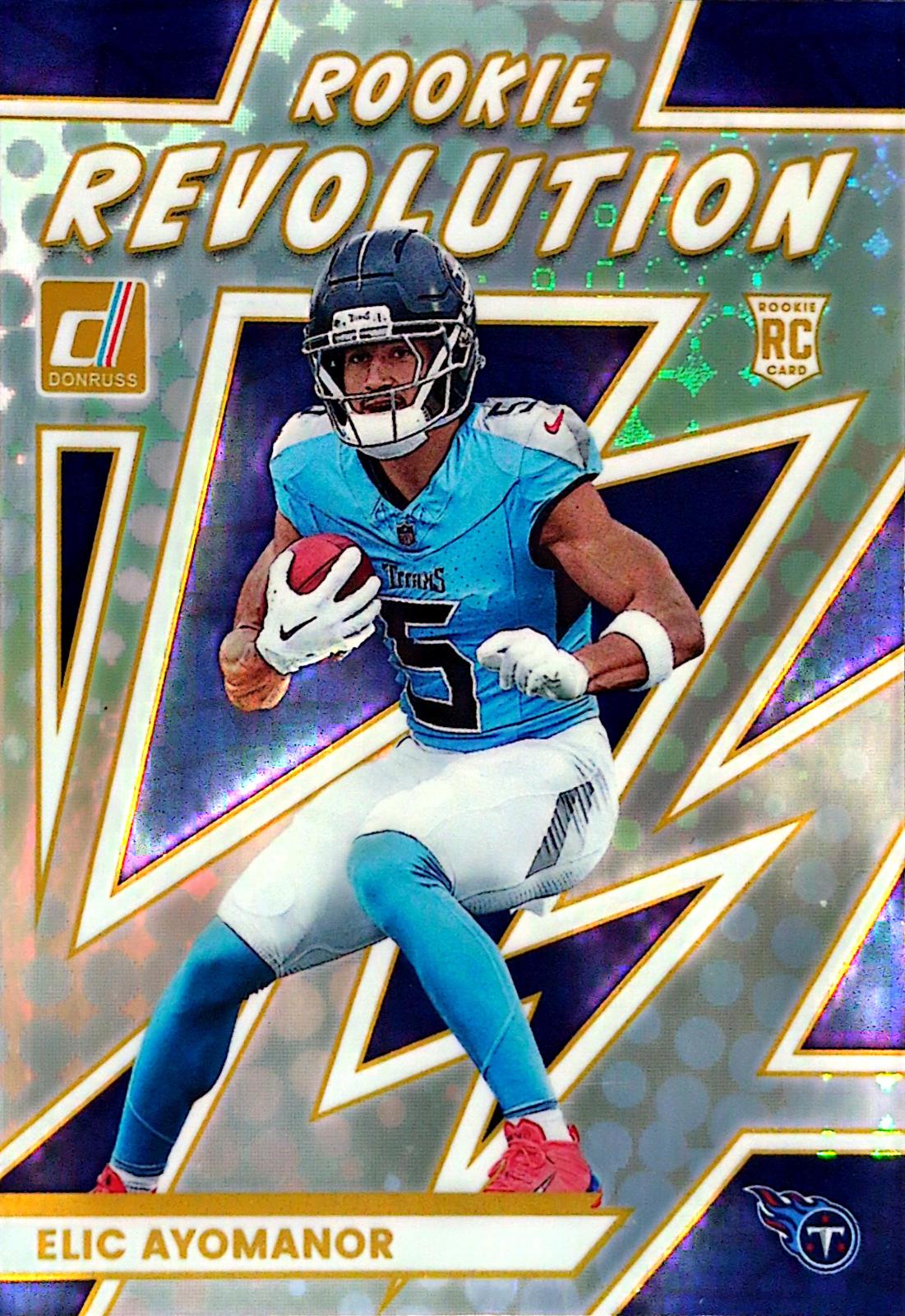 Elic Ayomanor #2 2025 Panini Donruss Rookie Revolution Football
