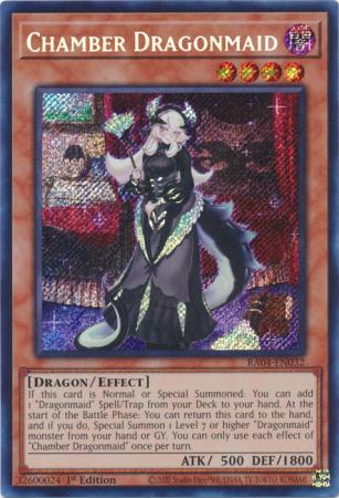 Yugioh! Chamber Dragonmaid Ra04-en032 1st Ed Ultra Inglés | Meses Sin