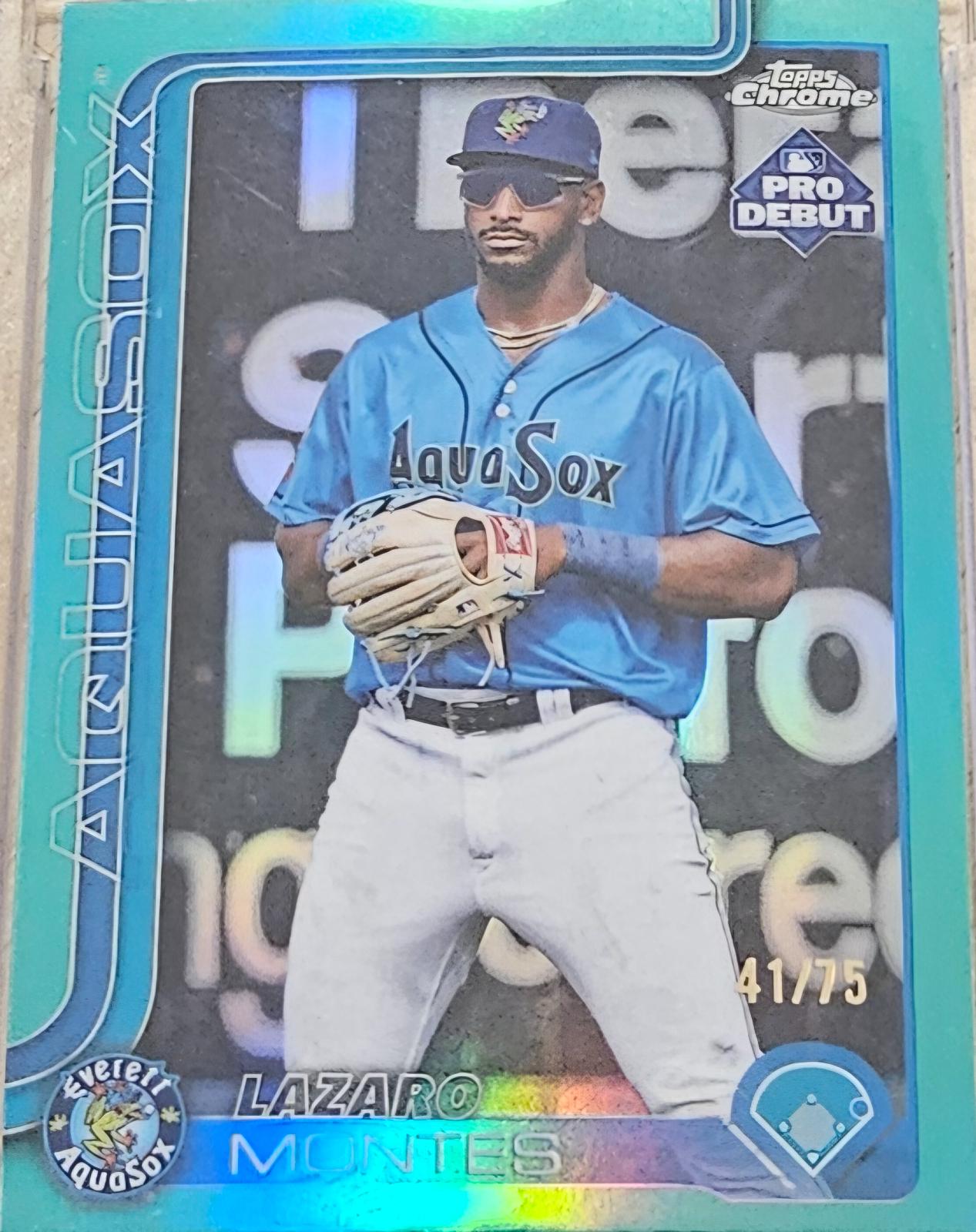 Lazaro Montes [Aqua Refractor] #PDC-62