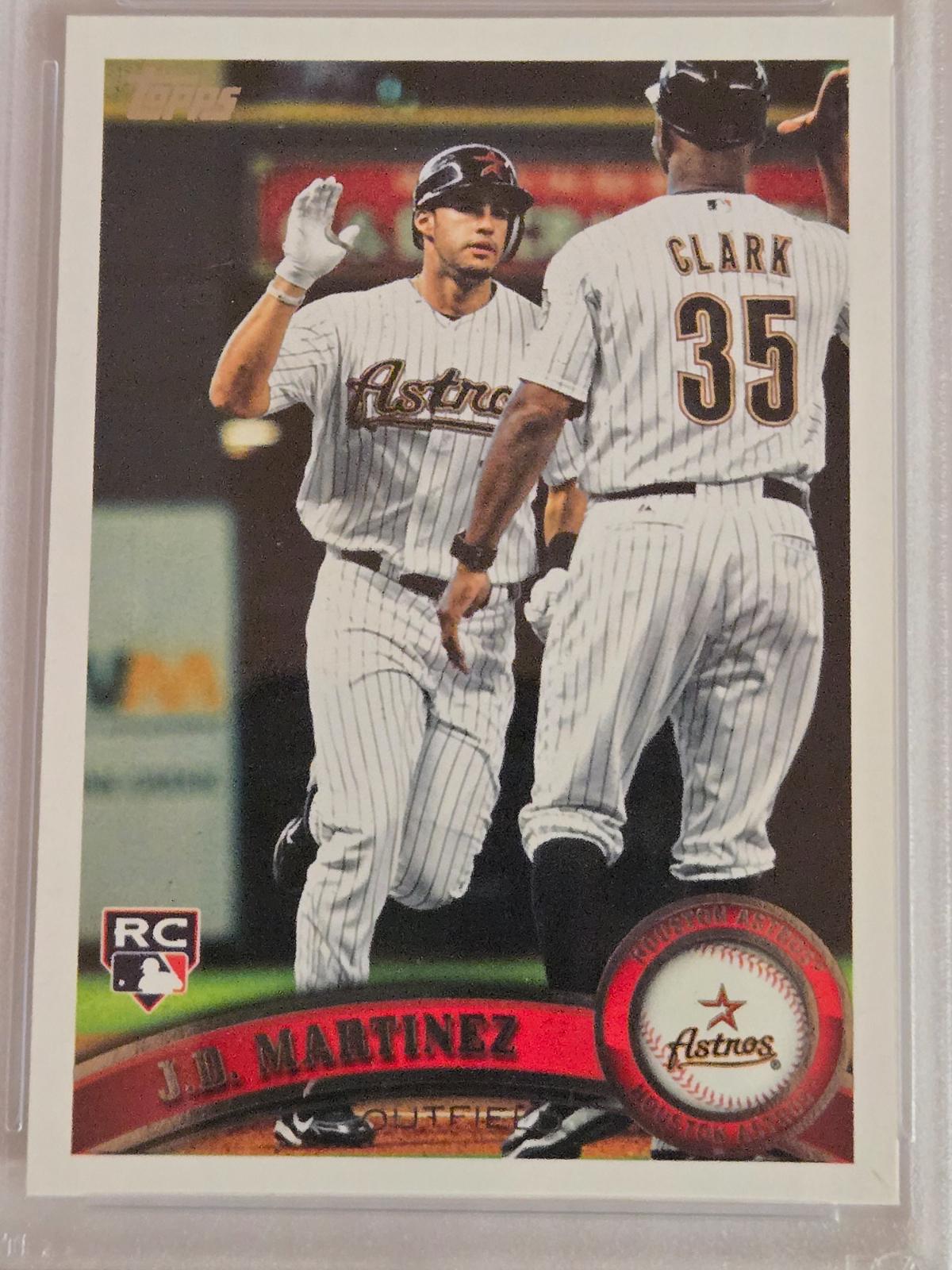J. D. Martinez #US186 Baseball Cards 2011 Topps Update