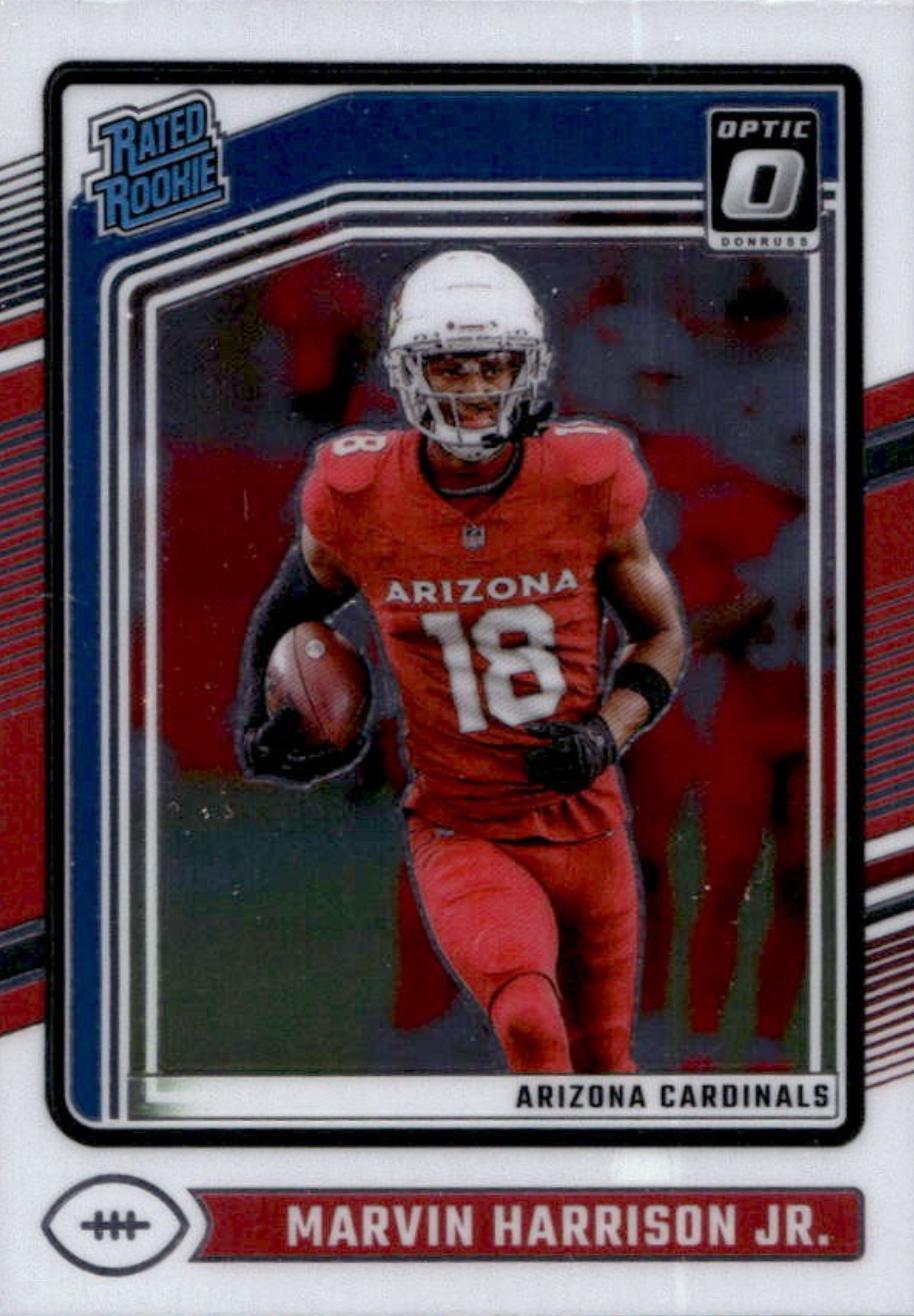 Marvin Harrison Jr. #276 Football Cards 2024 Panini Donruss Optic