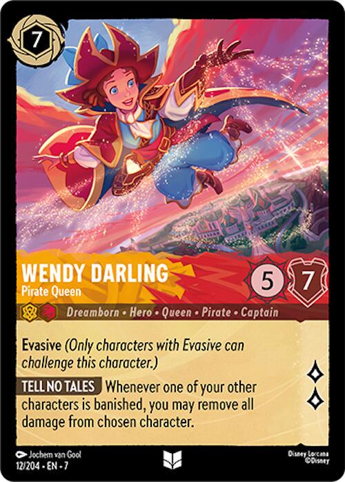 Wendy Darling - Pirate Queen #12 Lorcana Archazia's Island