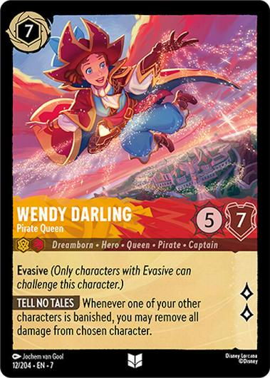 Wendy Darling - Pirate Queen #12 Cover Art