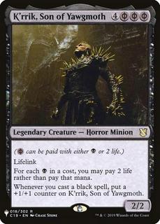 K'Rrik, Son Of Yawgmoth