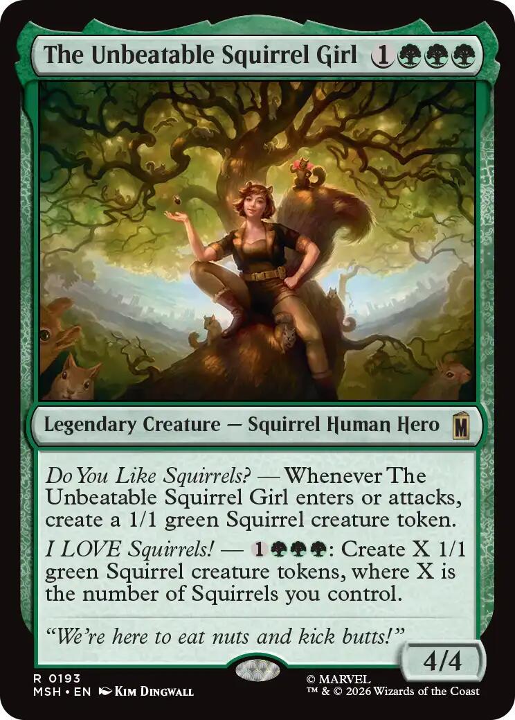 The Unbeatable Squirrel Girl (Magic Marvel Super Heroes)