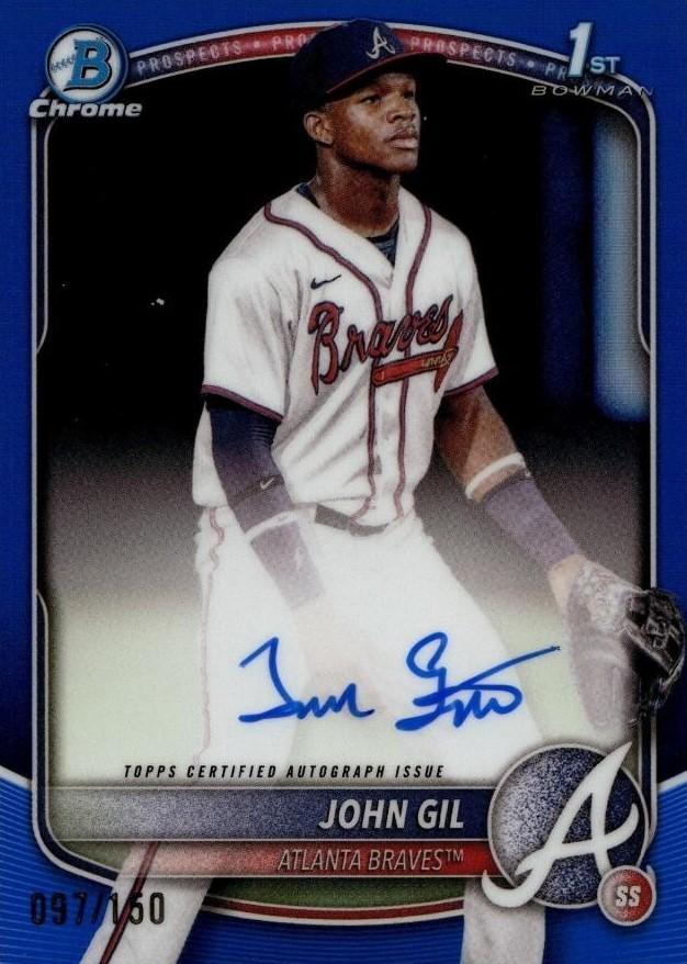 John Gil [Blue Refractor] #CPA-JG