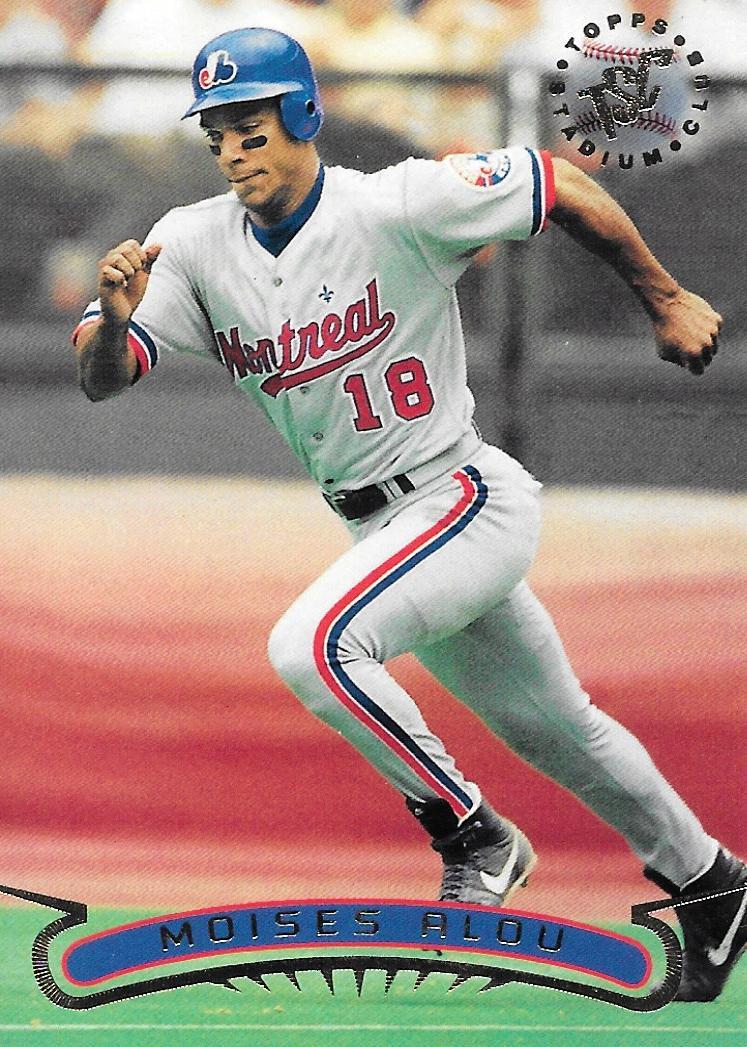 Moises Alou #138 1996 Stadium Club Baseball