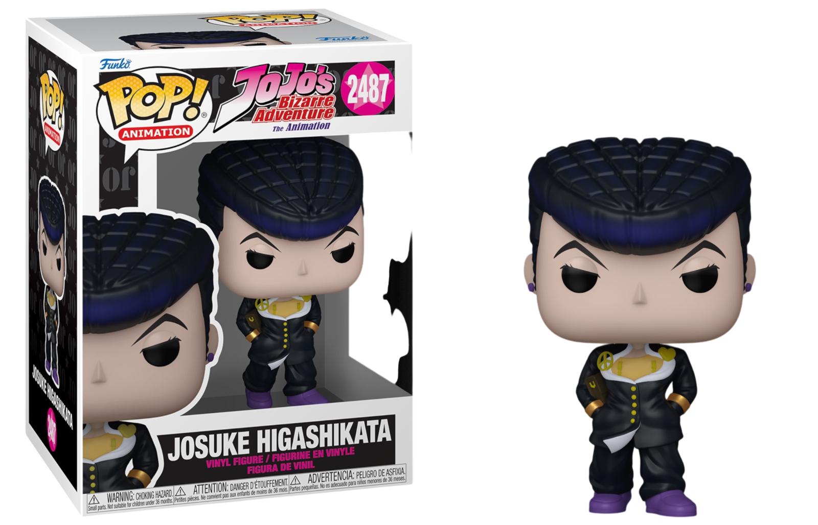 Josuke Higashikata #2487 JoJo's Bizarre Adventure Funko Pop box and figure