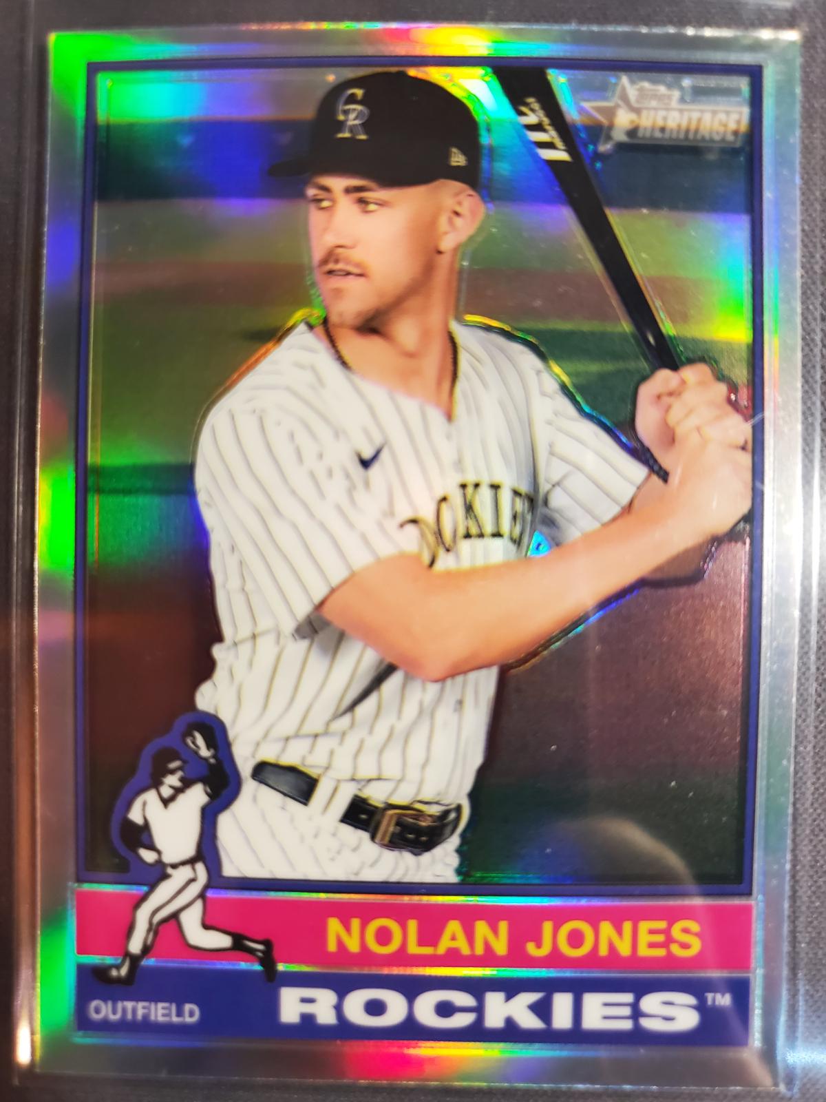 Nolan Jones [Refractor Chrome Variation] #139