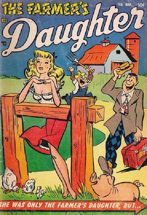 Farmer's Daughter #1 (1954) Comic Books The Farmer's Daughter