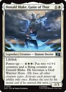 Donald Blake, Guise of Thor