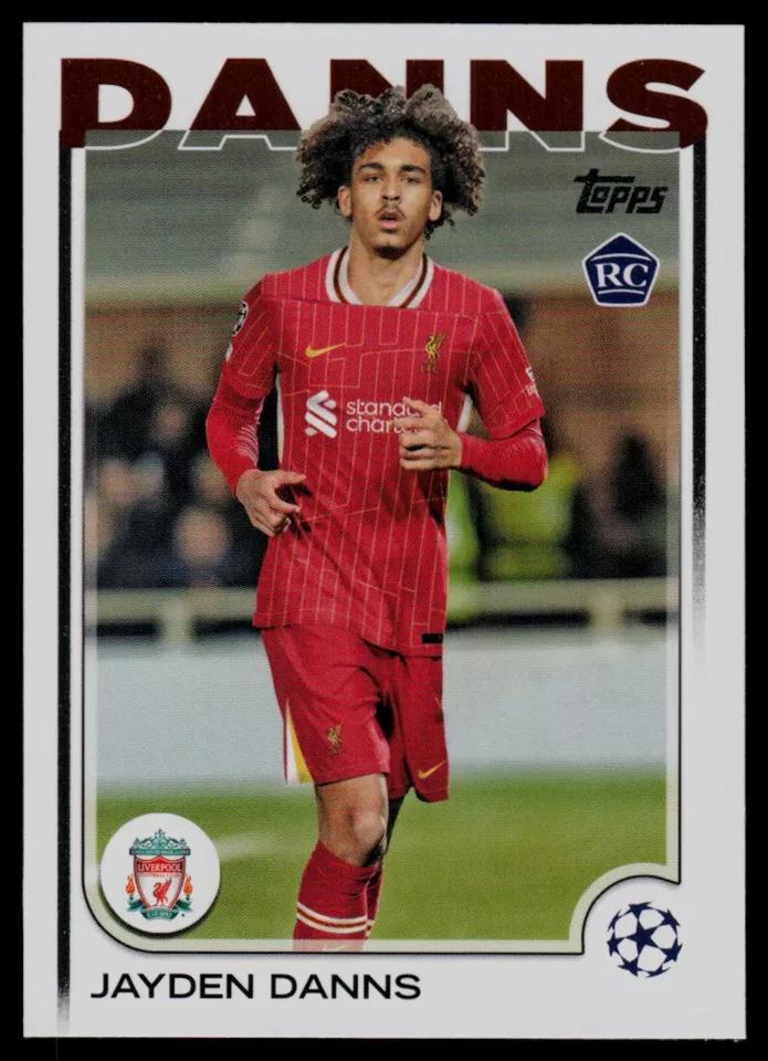 Jayden Danns #193 Soccer Cards 2024 Topps UEFA