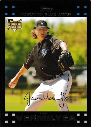 Jamie Vermilyea #UH203 Baseball Cards 2007 Topps Update & Highlights