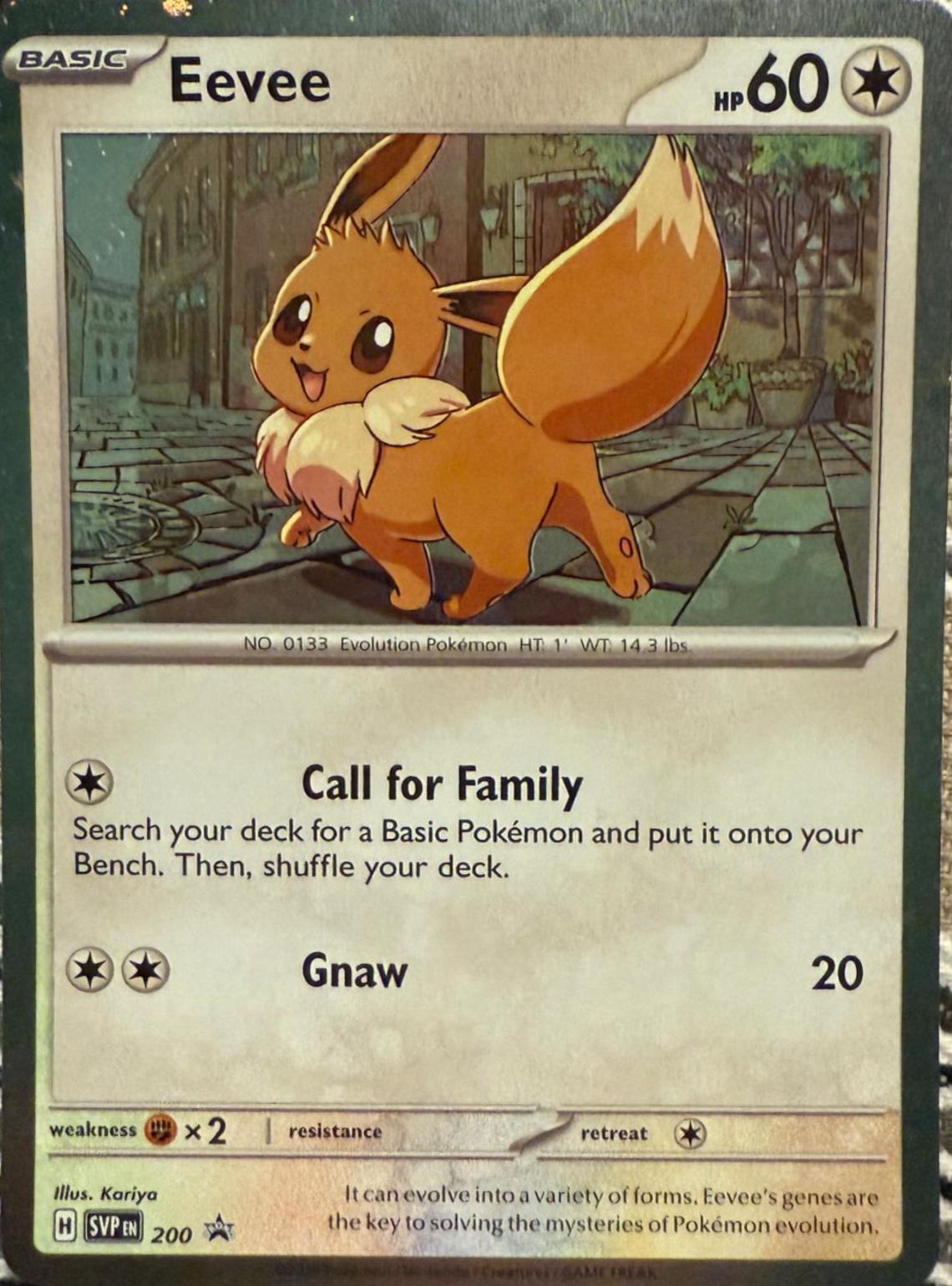 Eevee #200 Pokemon Promo