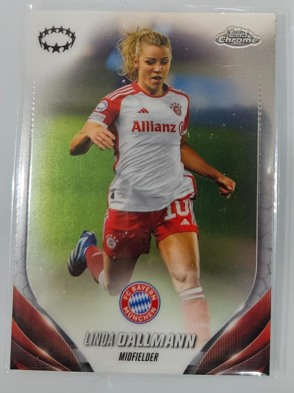 Linda Dallmann #12 2023 Topps Chrome Uwcl Soccer